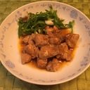 鶏肉のケチャップ煮